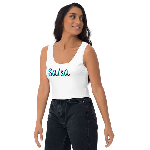 Salsa Neon 1 Woman Crop Top